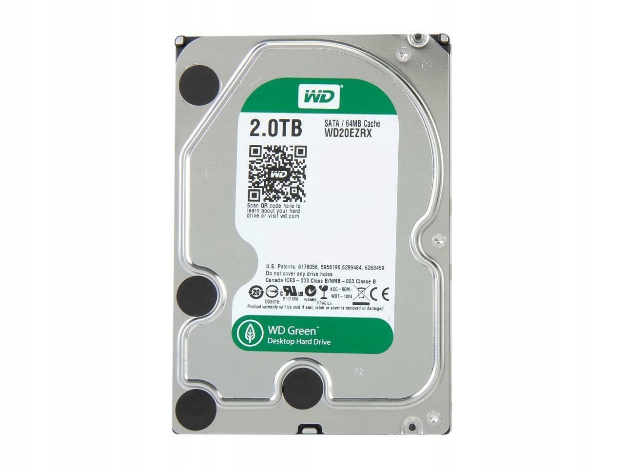 Pevný Disk Wd Green WD20EZRX 3.5