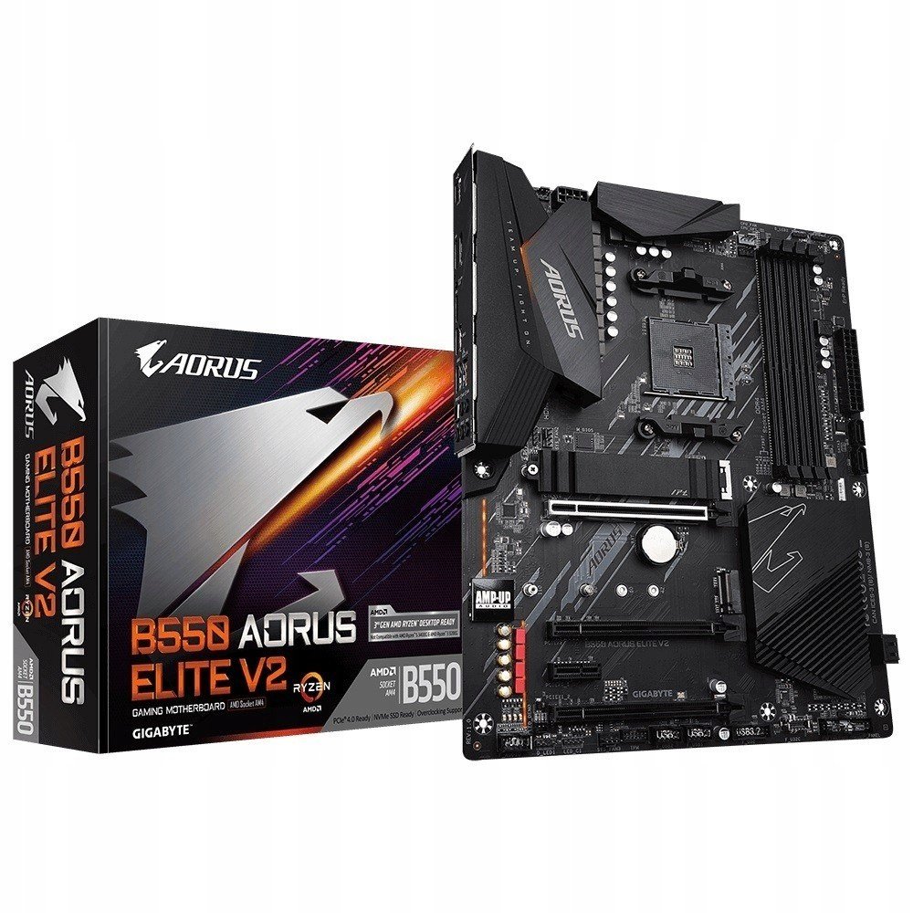 Gigabyte Základní deska B550 Aorus Elite V2 AM4 4DDR4 Hdmi/dp M.2 Atx