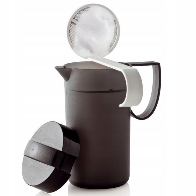 Napěňovač mléka mixér cappuccino ruční konvička Tupperware