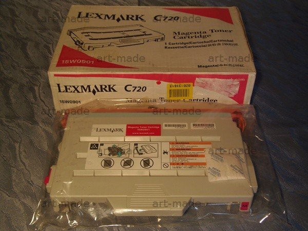 Toner Lexmark 15W0901 červený (magenta)