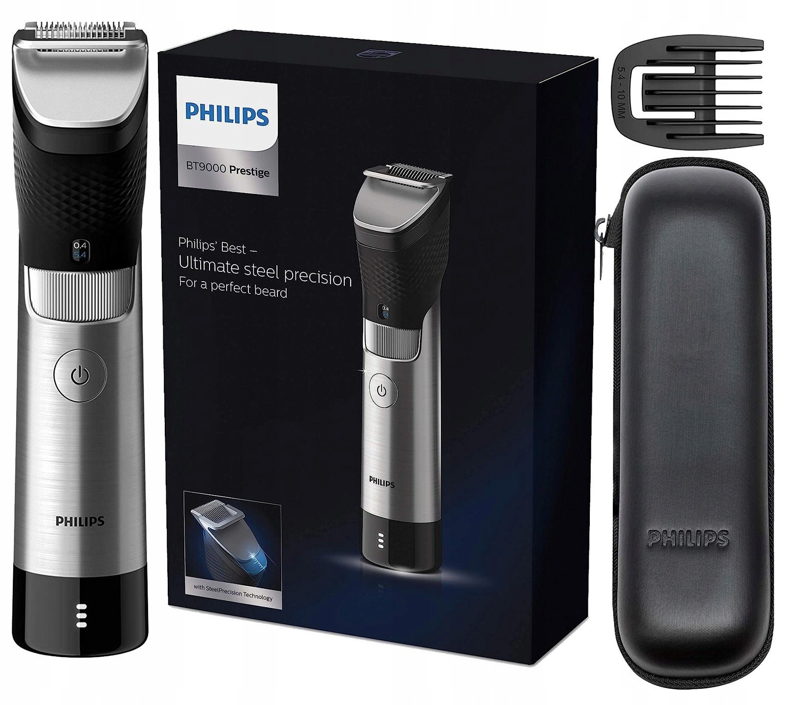 Zastřihovač Vousů Philips BT9810/15 9000 Prestige Pouzdro