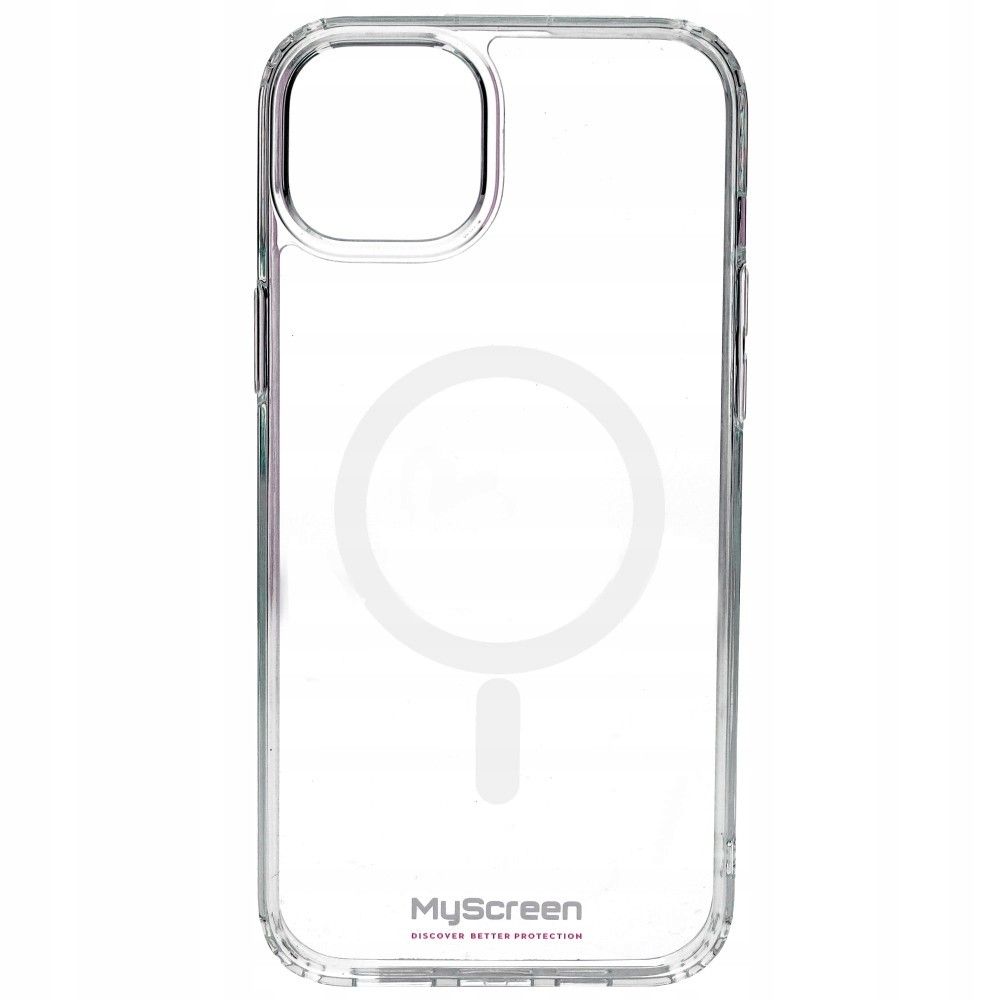 Flexibilní pouzdro na telefon MyScreen s MagSafe pro iPhone 15 Plus, clear case