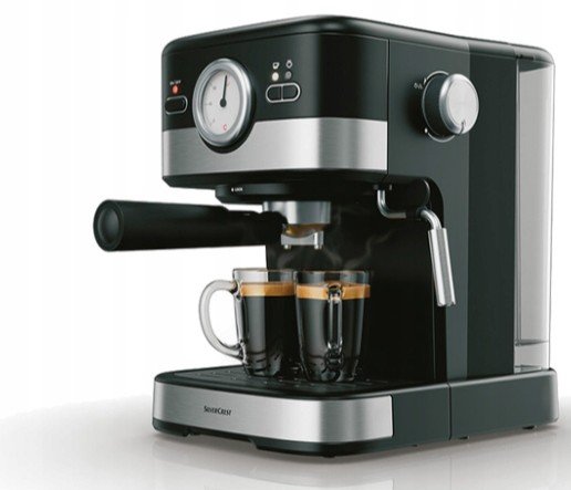 Pákový tlakový kávovar Silvercrest, 1100 W 15 bar