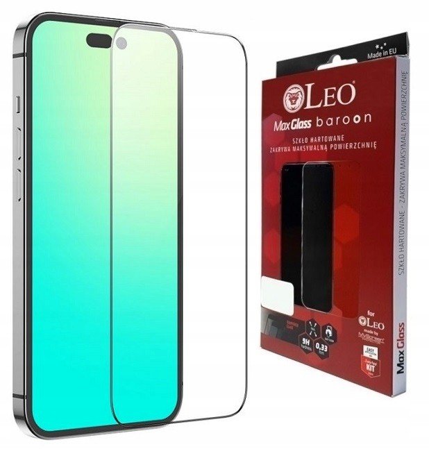 Leo Max Glass Tvrzené Sklo pro iPhone 15 Pro