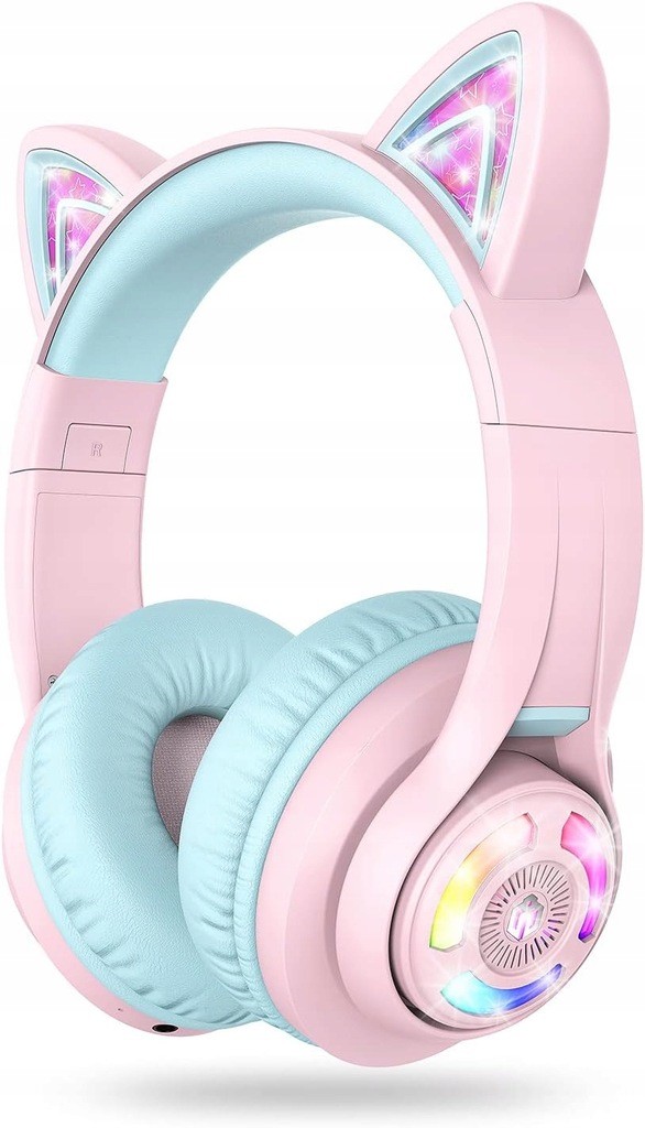 Dětská bezdrátová sluchátka přes uši iClever BTH13