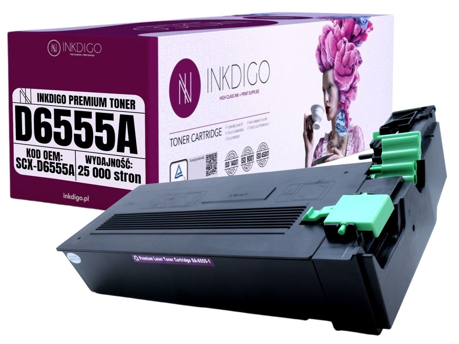 SCX-D6555A Náhradní Toner Pro Samsung SCX-6545NX SCX-6555N SCX-6555NX