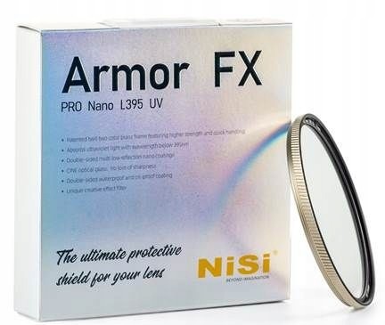 Odolný Uv filtr NiSi Armor Fx Pro Nano L395 40,5mm