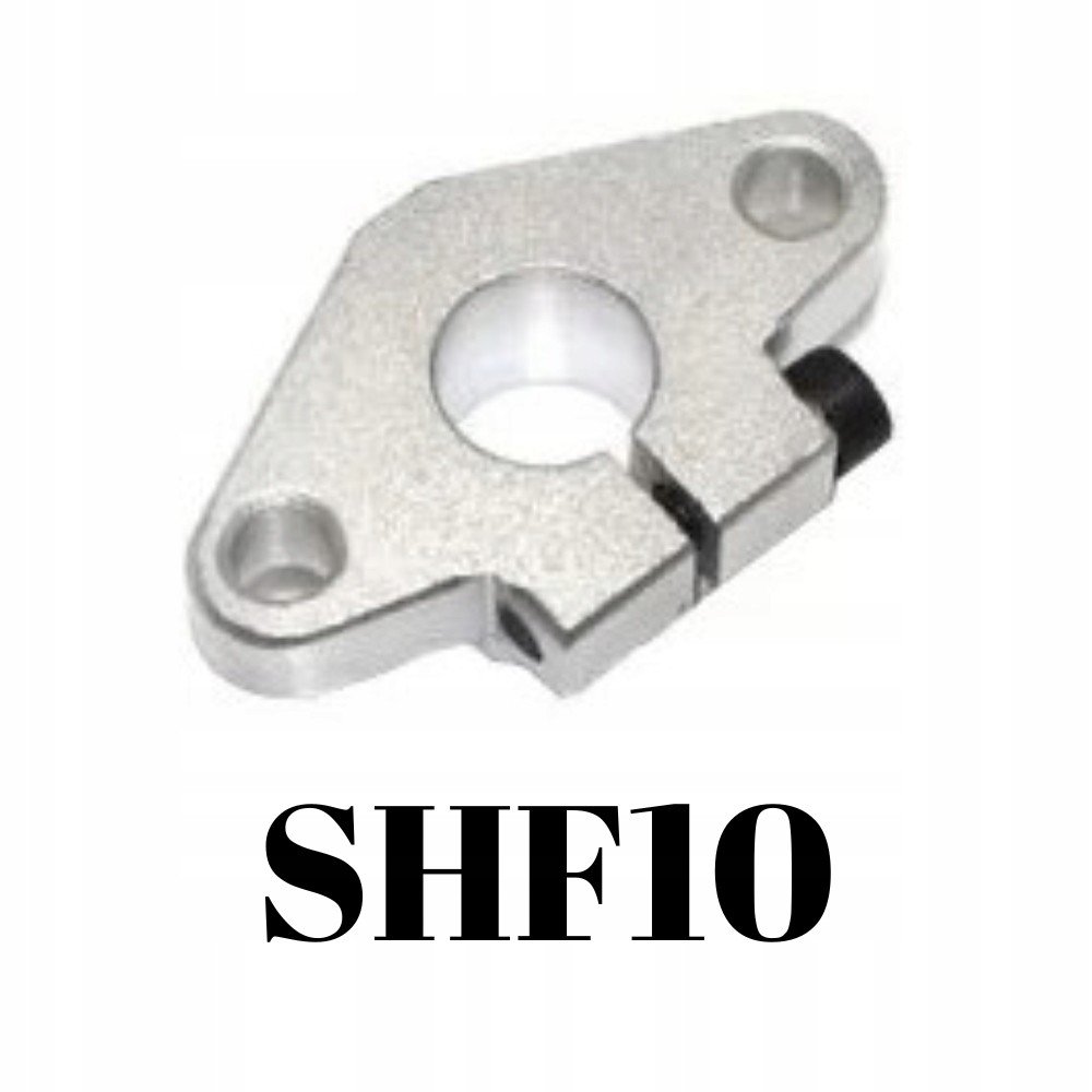 SHF10 Koncový Wspornik Liniového Výrobku 10mm kulatý