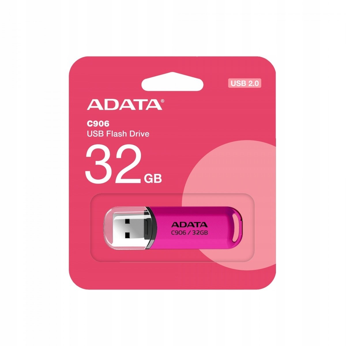 Adata C906 32GB Usb flash disk, růžový Adata