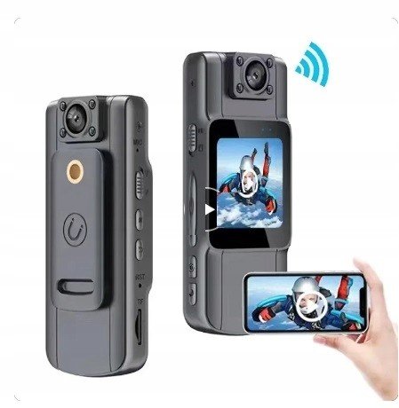 Osobní Kamera Nošená U Těla Na Motorku Kolo