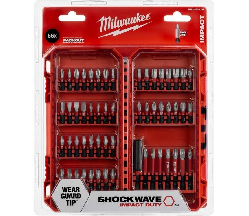 Milwaukee 4932492006 Sada bitů SHOCKWAVE IMPACT DUTY - 56 ks