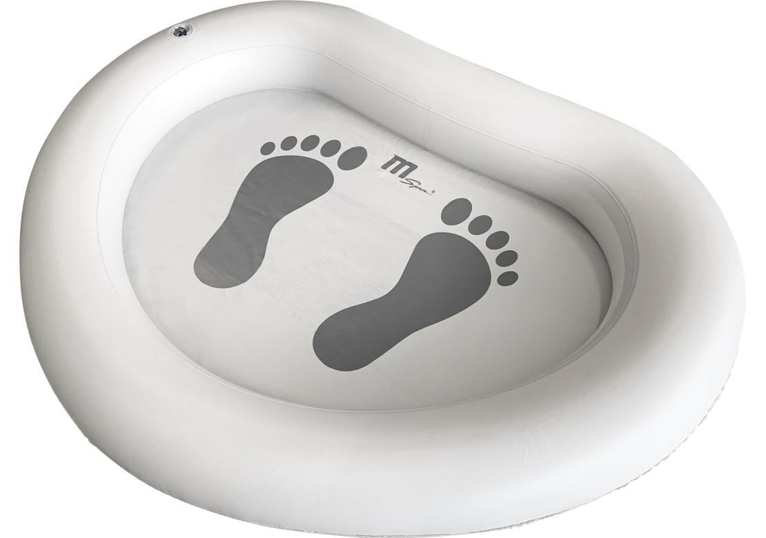 Nafukovací vanička na oplach nohou