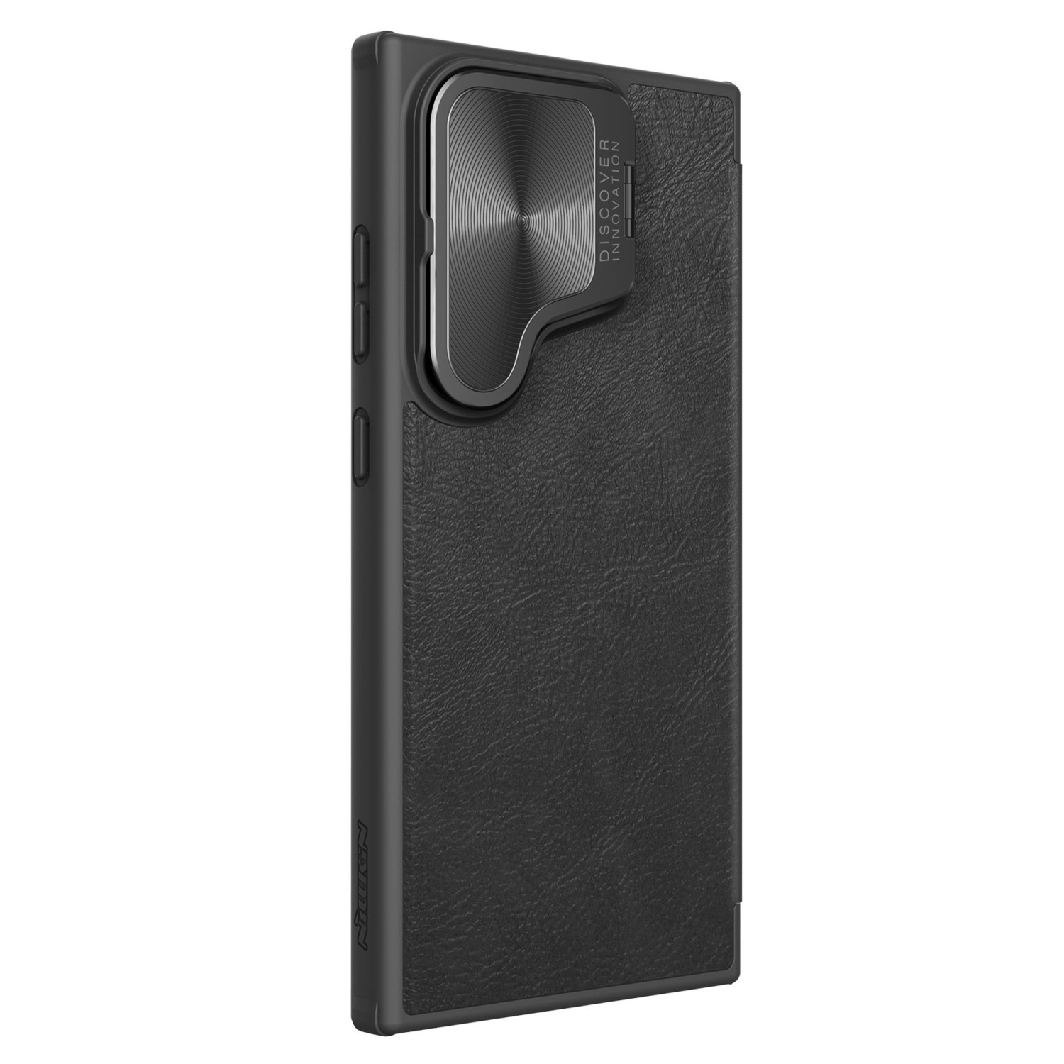 Flipové pouzdro Nillkin Qin Book Prop pro Samsung Galaxy S24, černá