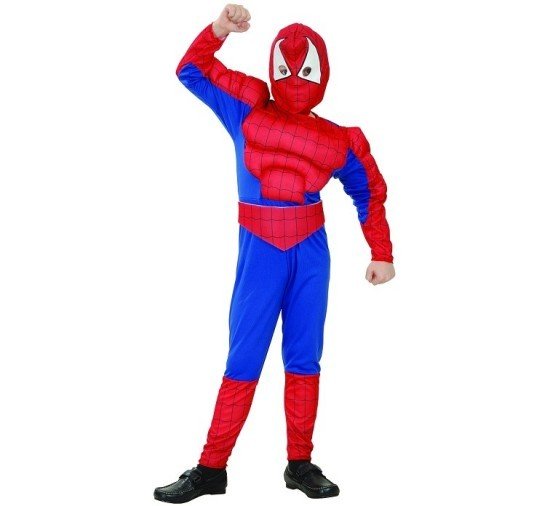 GoDan Dětský kostým - SPIDER HERO - vel. 130–140 cm