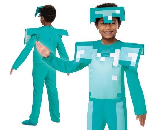 GoDan Dětský kostým - MINECRAFT armor - 4–6 let