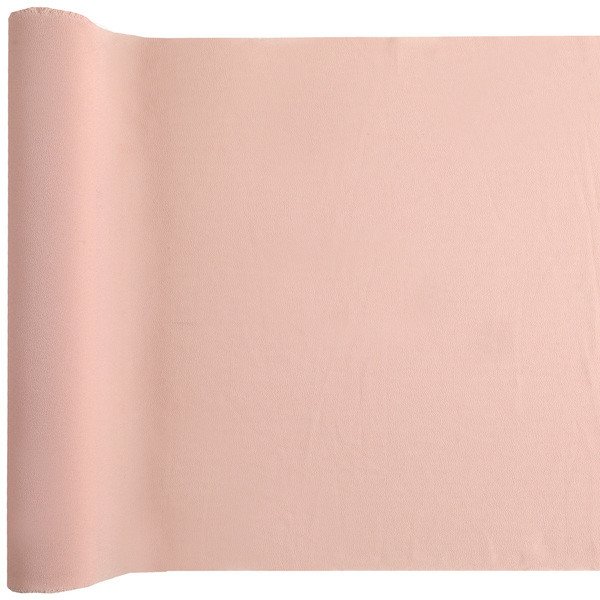 Šerpa stolová krepová pudrově růžová 35 cm x 3 m