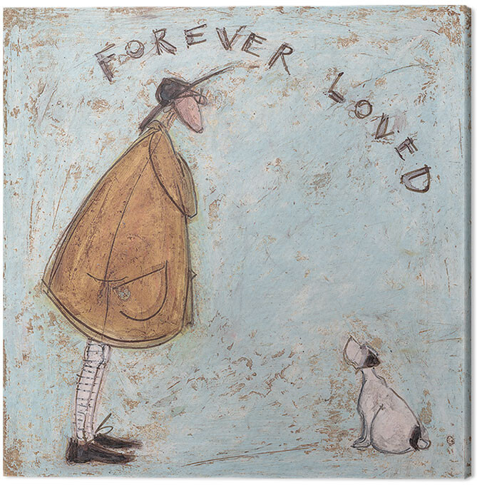 PYRAMID Obraz na plátně Sam Toft - Forever Loved, (30 x 30 cm)