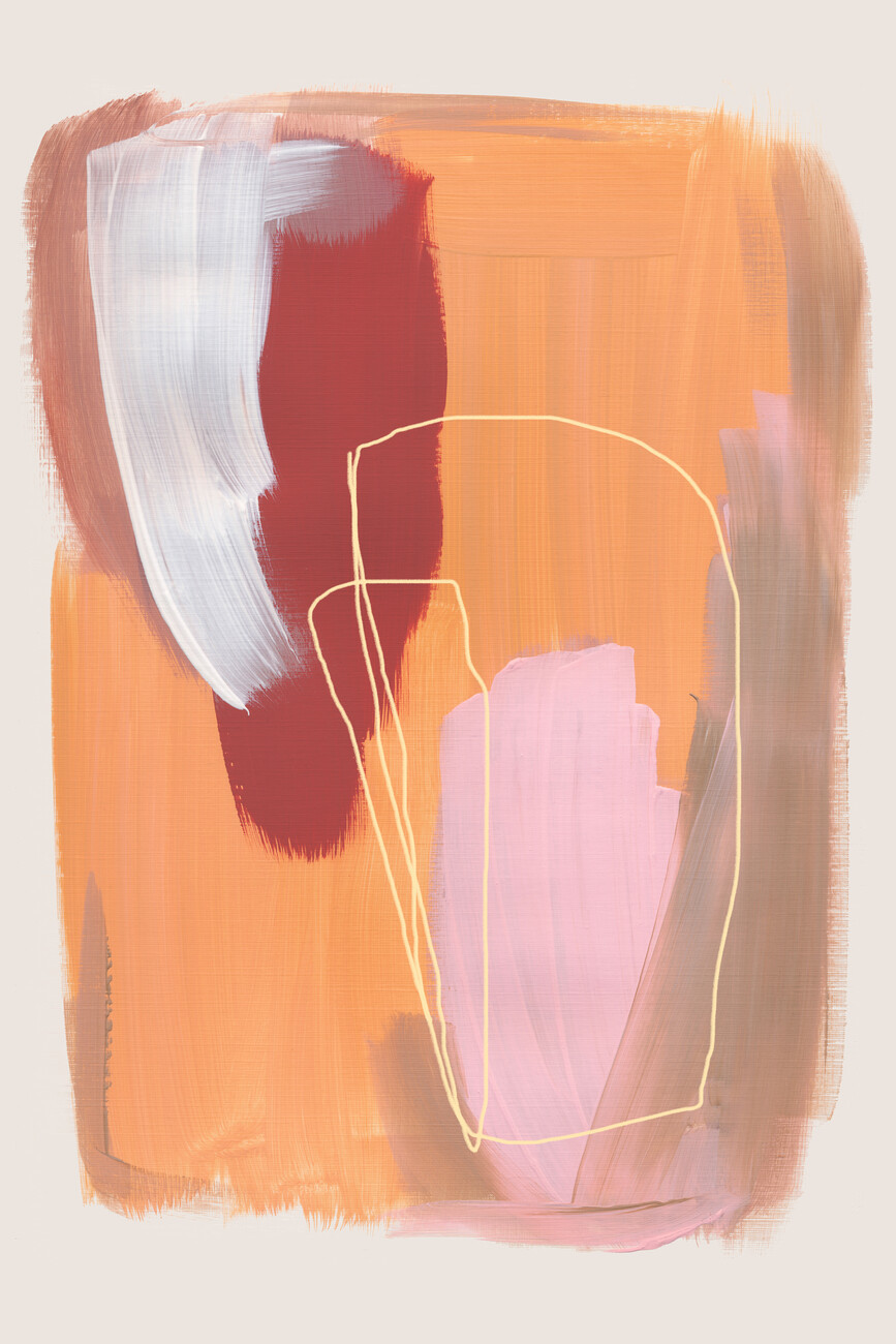 Mareike Bohmer Ilustrace Abstract Brush Strokes 125, Mareike Bohmer, (26.7 x 40 cm)