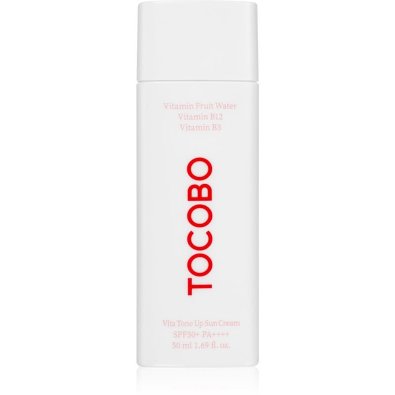 TOCOBO Vita Tone Up lehký ochranný gel-krém pro sjednocení barevného tónu pleti SPF 50+ 50 ml