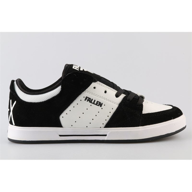 boty FALLEN - Trooper True Fit black White HW Chris Cole (BLACK WHITE)