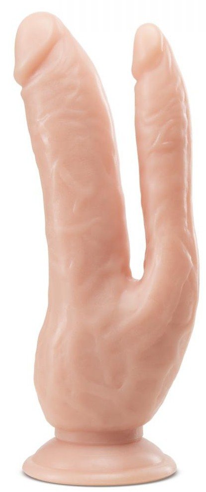 Double Dildo Dp Cock Dr Skin 18 x 6 cm