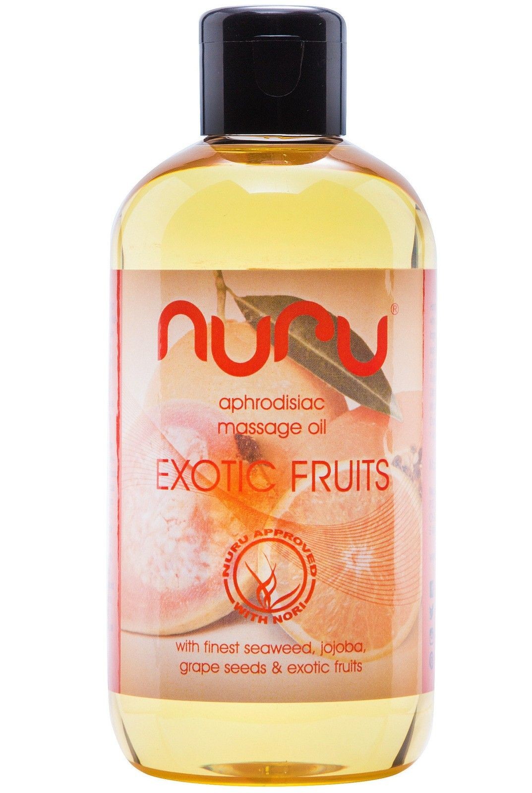 Nuru Afrodiziakální masážní olej Exotic Fruits - Nuru (250 ml)