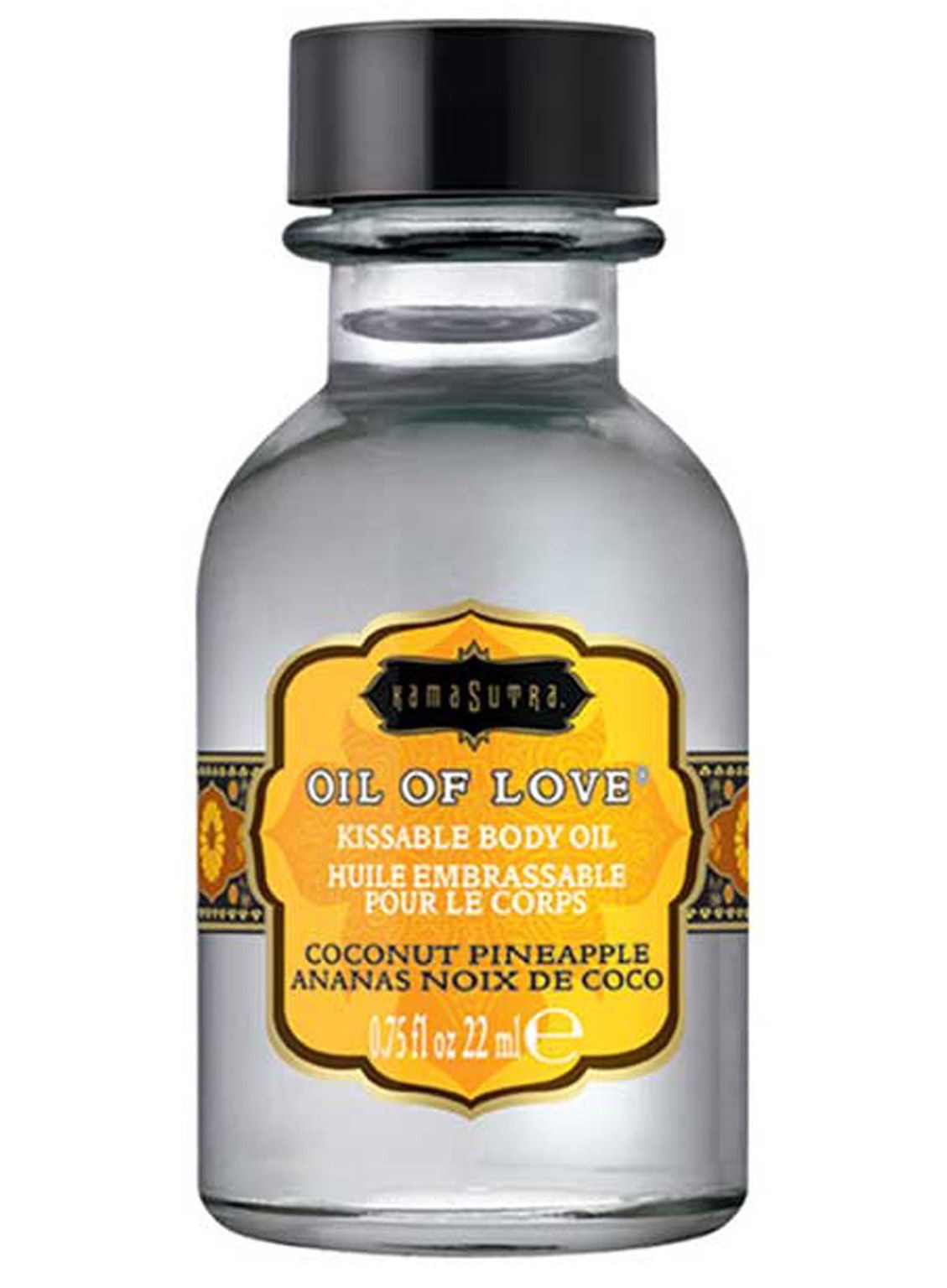 Kama Sutra Slíbatelný tělový olej OIL OF LOVE Coconut Pineapple - Kama Sutra, 22 ml