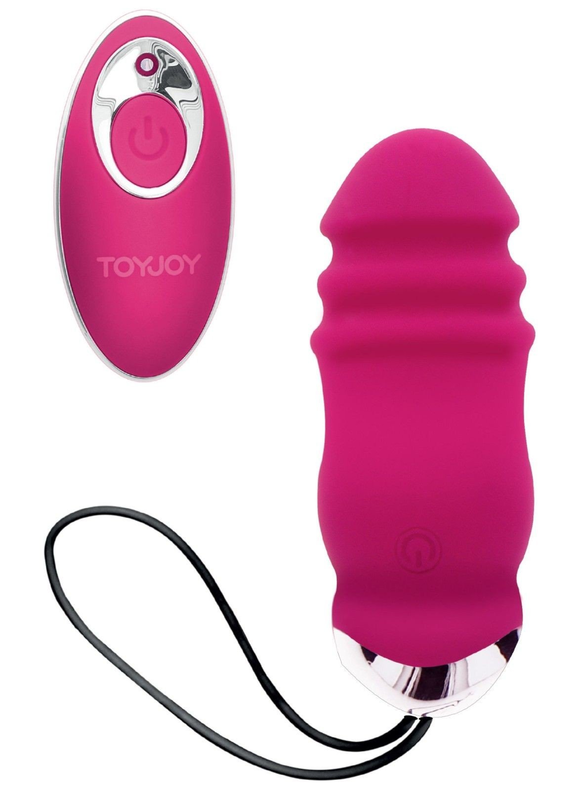 ToyJoy Vibrační vajíčko s přírazy a dálkovým ovladačem Sunny Side Up And Down - TOYJOY