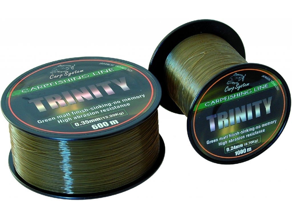 Carp System Vlasec Trinity Carp C.S. 1000m průměr 0,35mm / nosnost 13,2kg