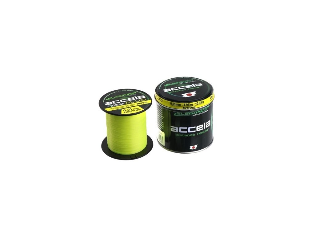 Elegance method Series Vlasec Accela Distance Feeder Fluo 1000m 0,21mm / 4,96kg