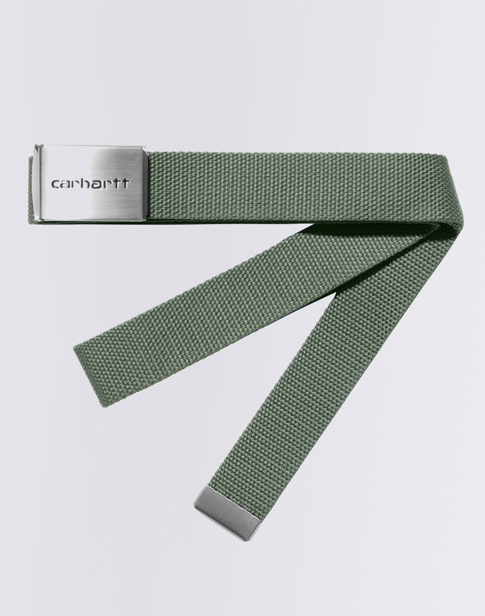 Carhartt WIP Clip Belt Chrome Park