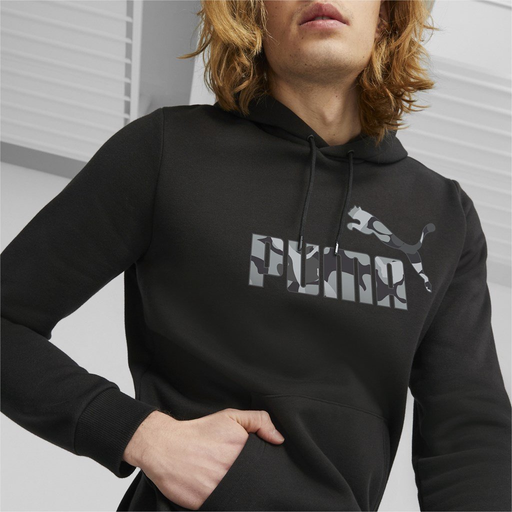 Puma ESS+ CAMO Graphic Hoodie FL S