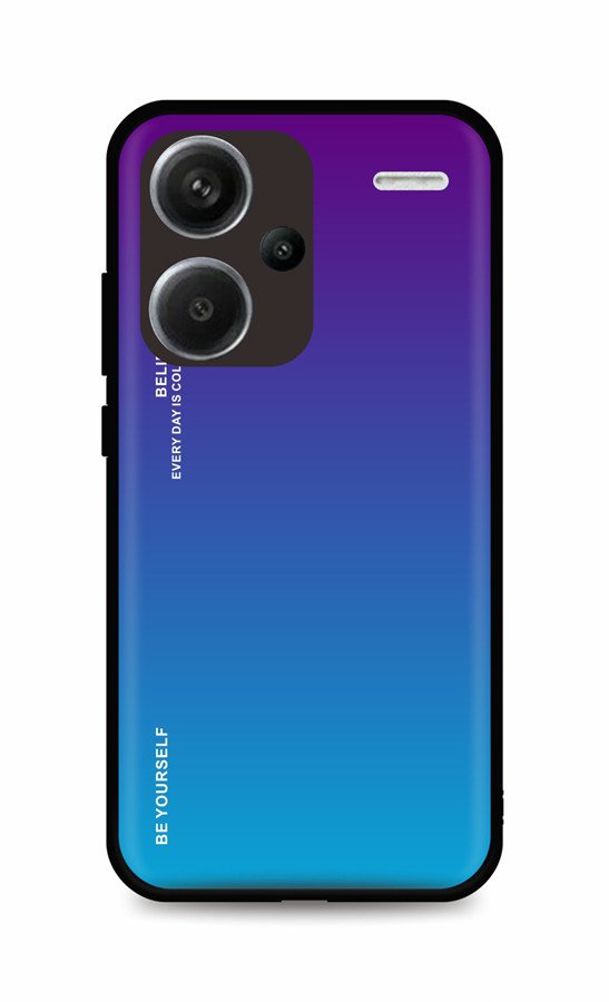 Kryt TopQ LUXURY Xiaomi Redmi Note 13 Pro+ 5G pevný duhový purpurový 118132