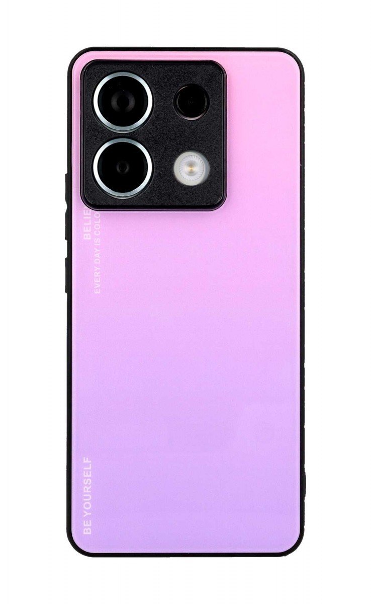 Kryt TopQ LUXURY Xiaomi Redmi Note 13 Pro 5G pevný duhový růžový 118157