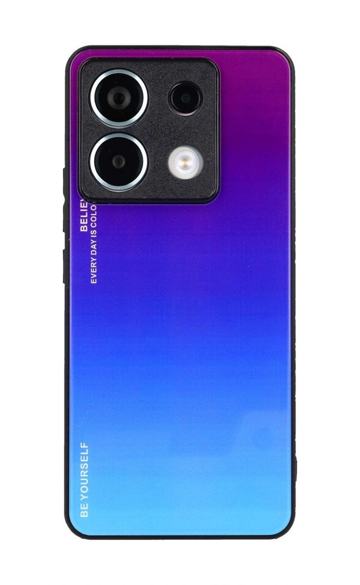 Kryt TopQ LUXURY Xiaomi Redmi Note 13 Pro 5G pevný duhový purpurový 118155
