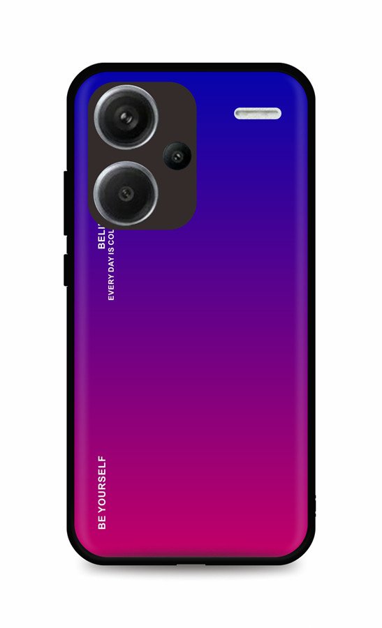 Kryt TopQ LUXURY Xiaomi Redmi Note 13 Pro+ 5G pevný duhový fialový 118133