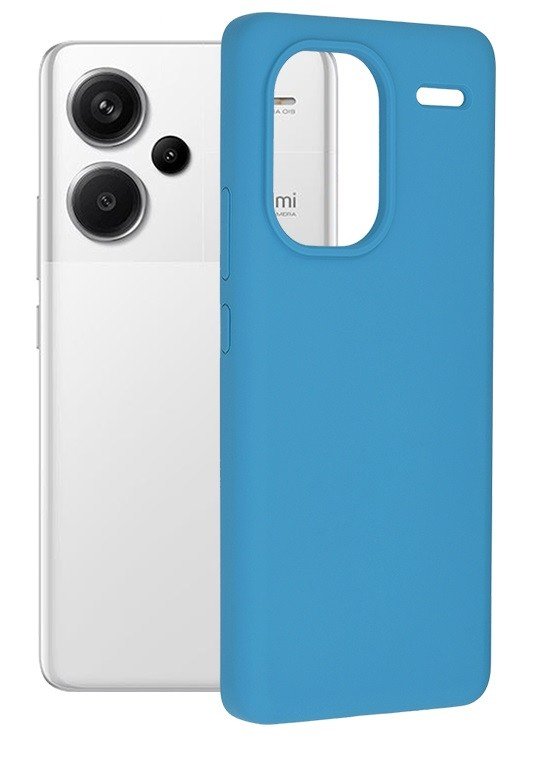 Kryt TopQ Essential Xiaomi Redmi Note 13 Pro+ 5G azurový 118016
