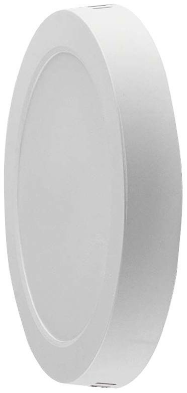 V-TAC VT-60024-RD 7881 LED osvětlení na stěnu/strop Energetická třída (EEK2021): E (A - G) 24 W studená bílá bílá