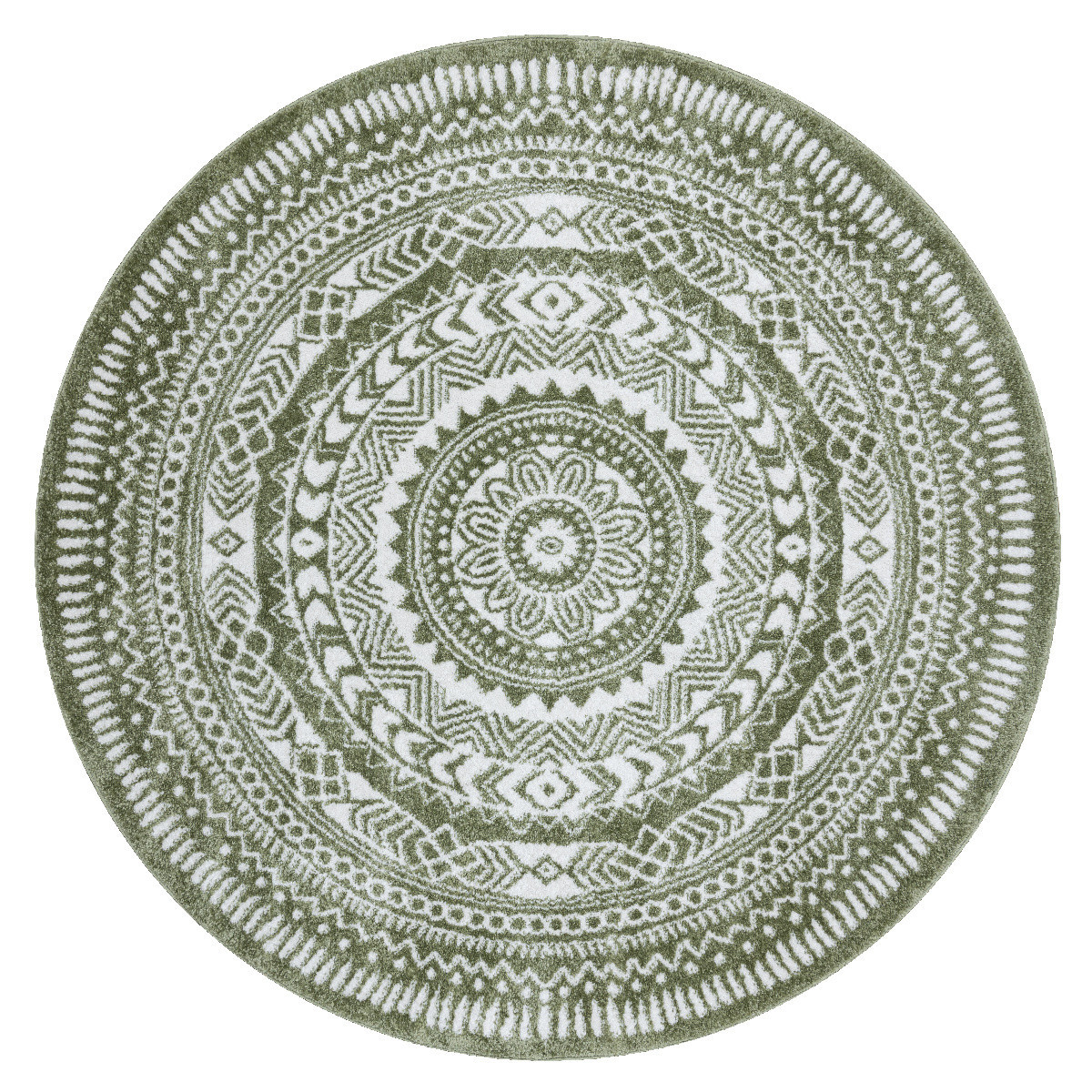 AKCE: 160x160 (průměr) kruh cm Kusový koberec Napkin green kruh - 160x160 (průměr) kruh cm Dywany Łuszczów