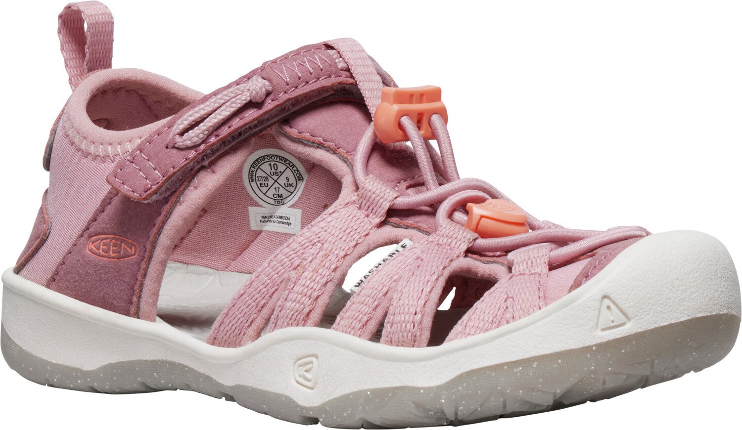 Keen MOXIE SANDAL CHILDREN nostalgia rose/papaya punch Velikost: 24