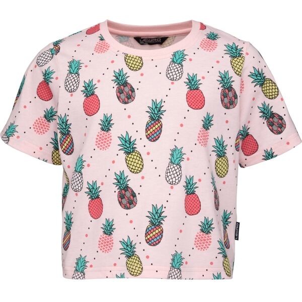 Lewro CELESTA Dívčí tričko, růžová, veľkosť 164-170