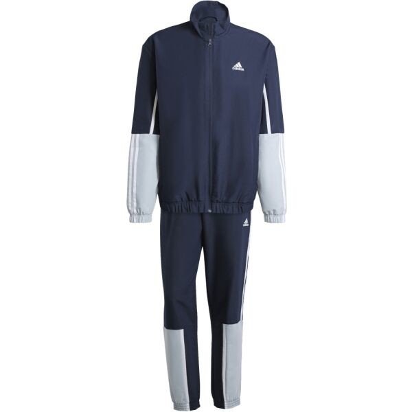 adidas COLORBLOCK 3-STRIPES TRACKSUIT Pánská souprava, tmavě modrá, veľkosť XL