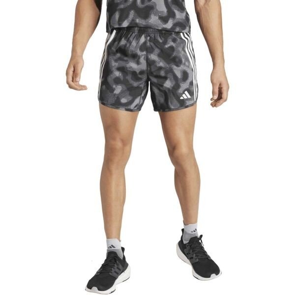 adidas OWN THE RUN SHORTS Pánské běžecké šortky, tmavě šedá, veľkosť M
