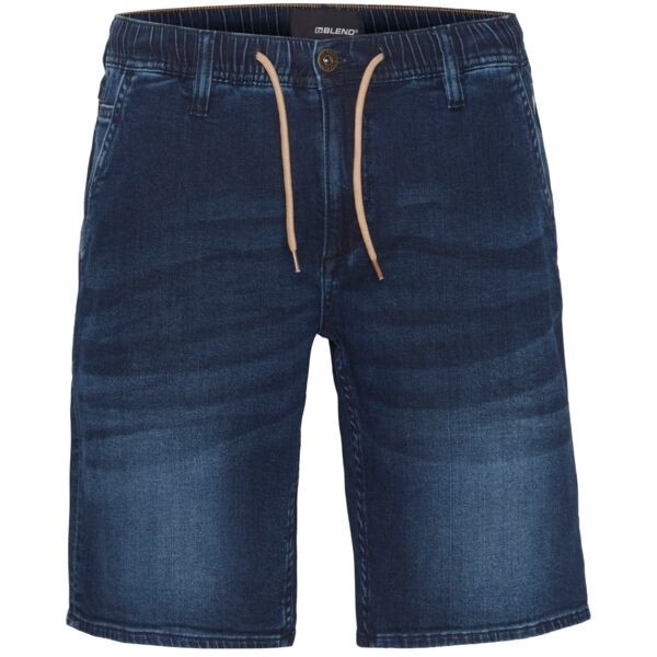 BLEND DENIM SHORTS Pánské džínové šortky, tmavě modrá, veľkosť XL