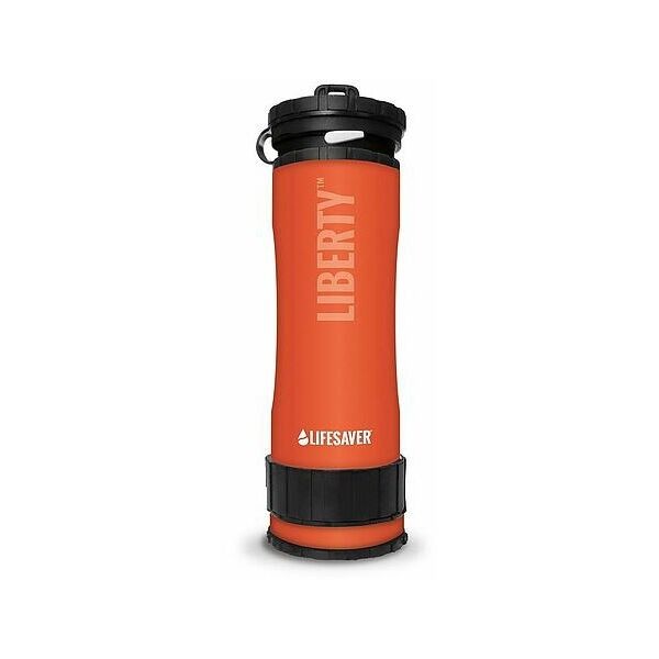 Lifesaver LIBERTY Filtrační a čistící láhev, oranžová, veľkosť OS
