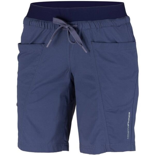 Northfinder RAYNE Dámské turistické šortky, tmavě modrá, veľkosť S