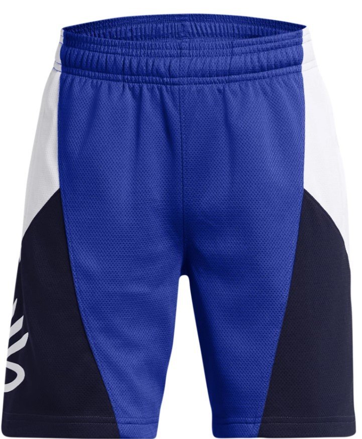 Šortky Under Armour Curry Boys Splash Short-BLU