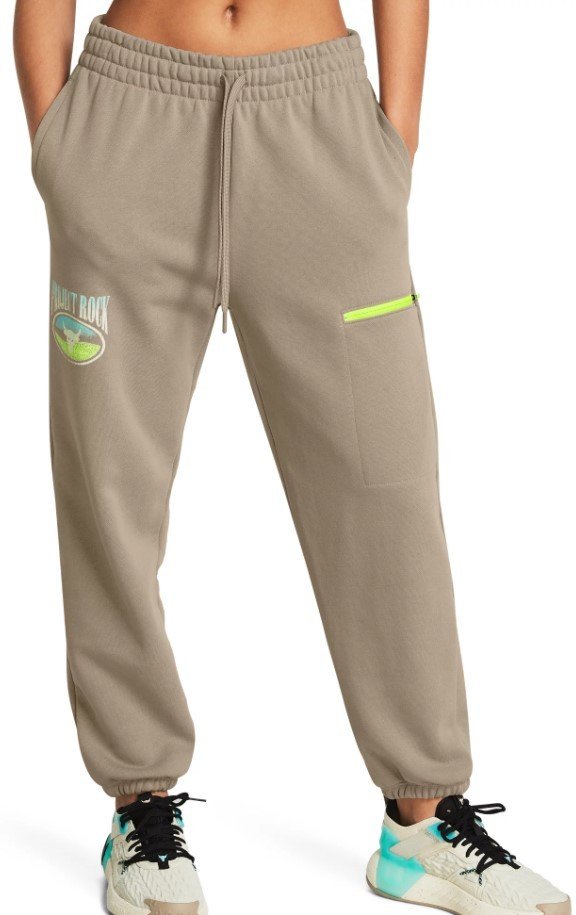 Kalhoty Under Armour Pjt Rck Q1 HW Terry Pant-BRN