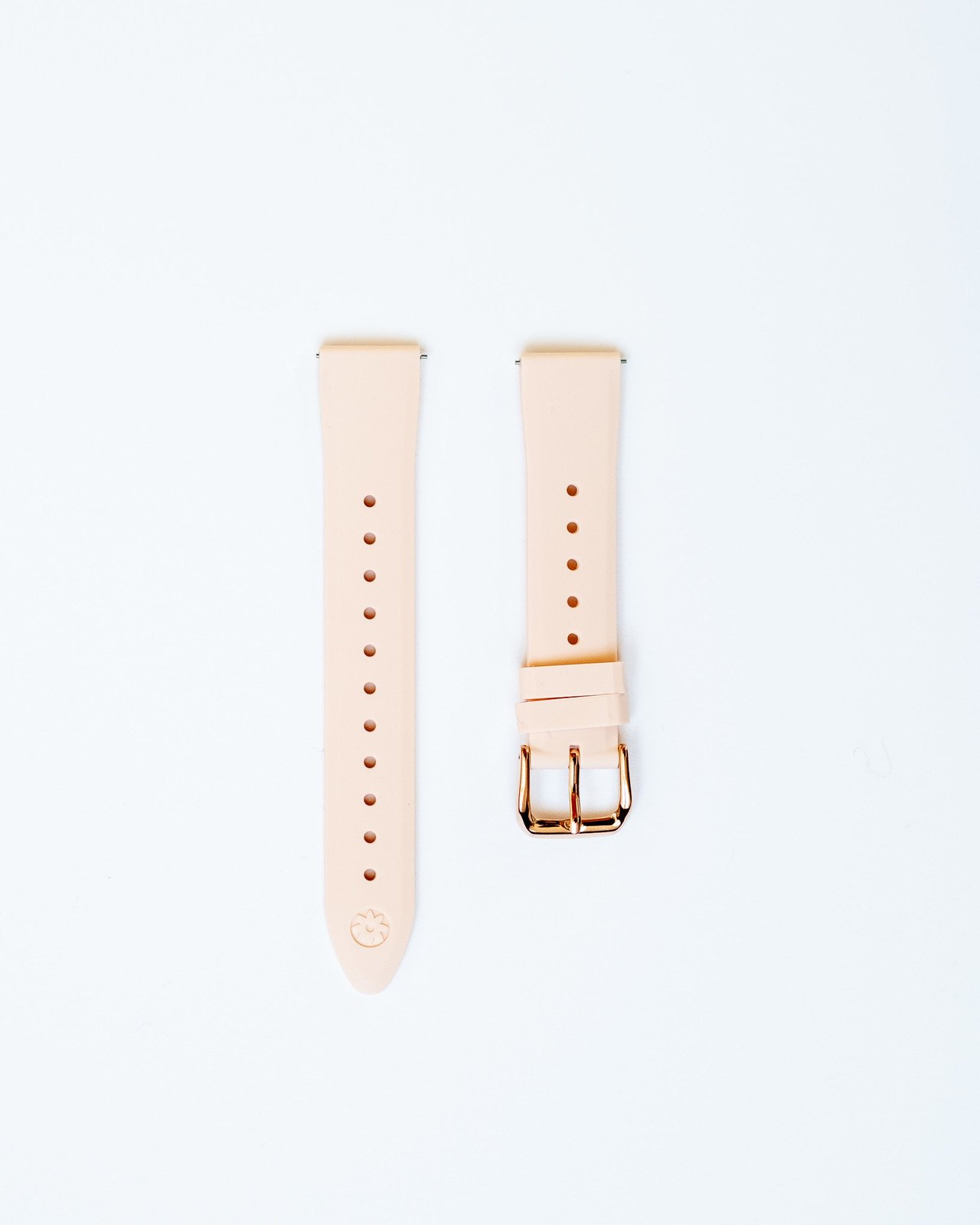 Řemínek ARMODD Candywatch Premium/Diamond 3, Crystal 2 silikonový růžový s rose gold sponou (18 mm)