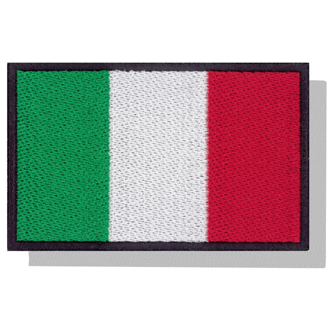 Nášivka: Vlajka Itálie [80x50] [ssz]